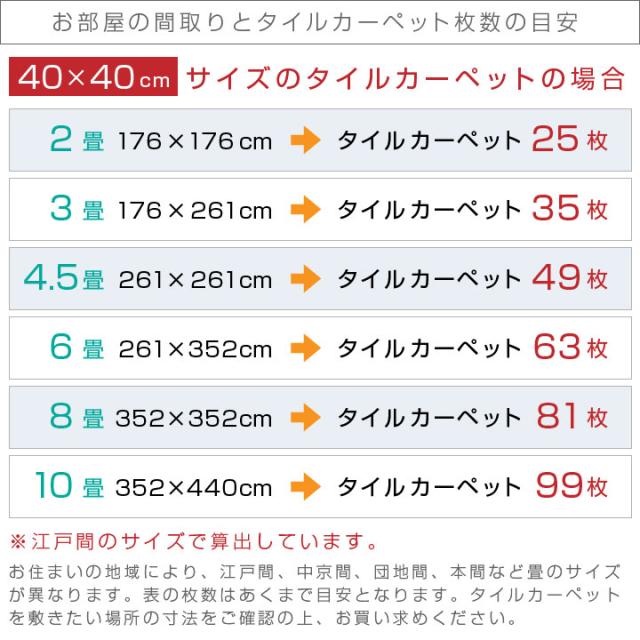 タイルカーペット