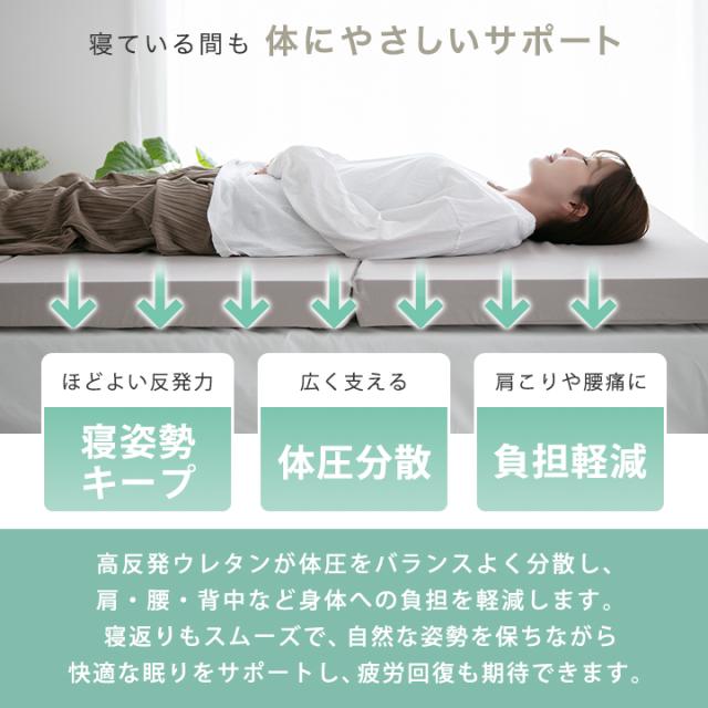 三つ折り マットレス