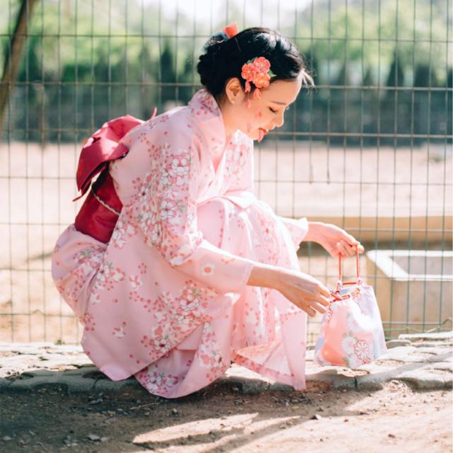 レディース 浴衣 着物 仕立て上がり 洗える 結び帯 飾り紐 腰紐 高級