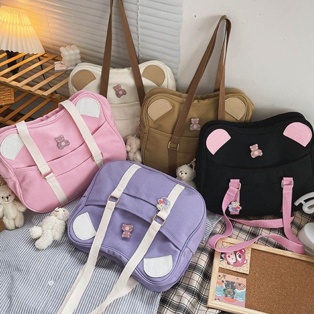 Amazon | かわいいメッセンジャーバッグ 女性用 かわいい