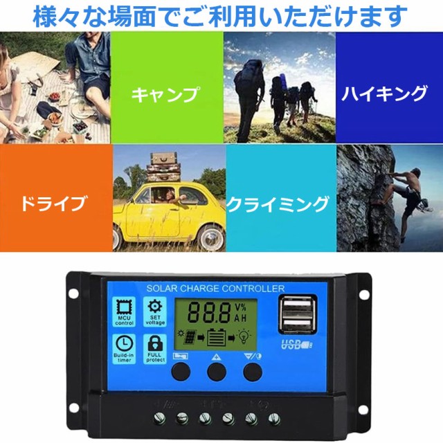 Amazon | E-FINDS ソーラーパネル ソーラーチャージャー 太陽光