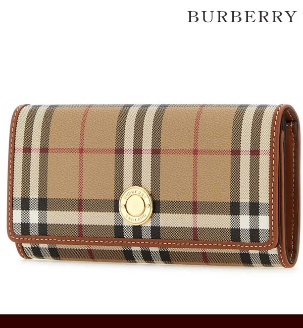 バーバリー ロンドン 長財布 レディース Burberry チェック柄の通販は