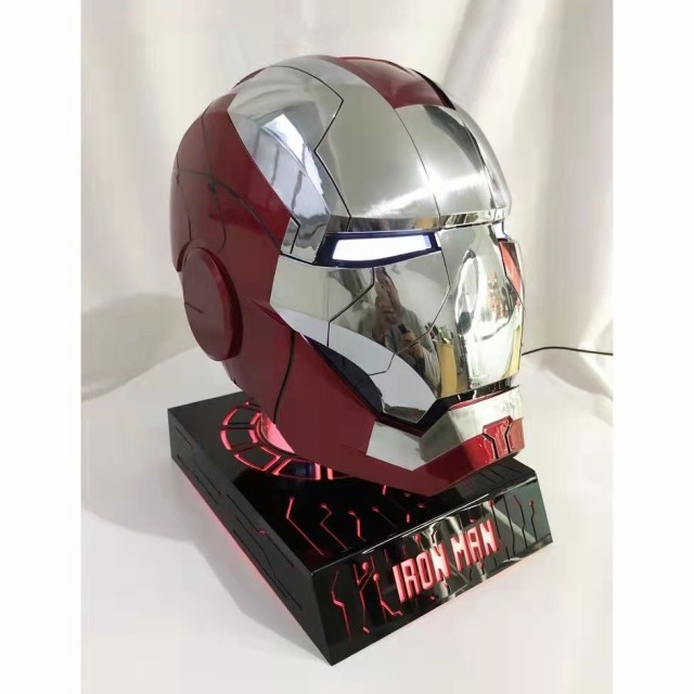 自動開閉 1：1アイアンマンヘルメット マスク 着用可能 LED MK5 電動 動く AUTOKING ニースターク 自動 アベンジャーズ コスプレの通販はau  PAY マーケット - T-Max優品 | au PAY マーケット－通販サイト