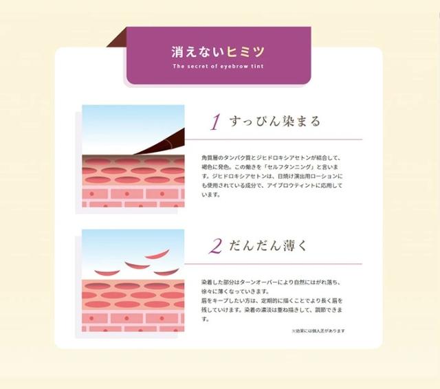 アイブロウティント