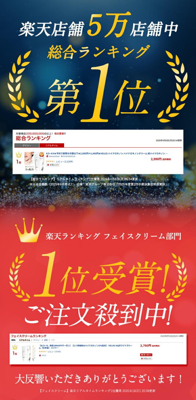 ランキング1位