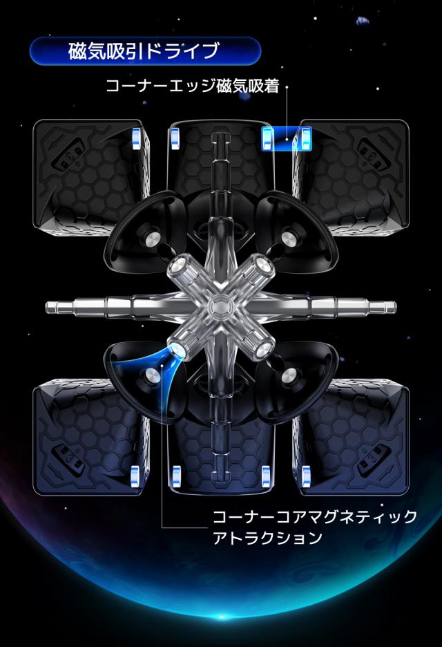 美品 GAN14 Maglev UV スピードキューブ GANCUBE 磁石内蔵 41ZRjzejMcL._SS200_.jpg