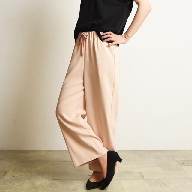 Nunc. ヌンク イージーワイドパンツ レディース きれいめ ガウチョ