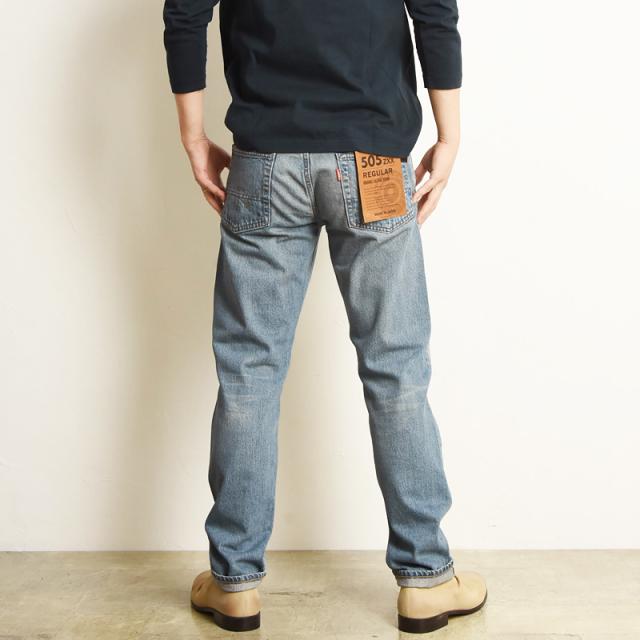 EDWIN エドウィン 505ZXX レギュラーストレート セルビッジ デニムパンツ ジーンズ ジーパン メンズ 日本製 E50560-146/156