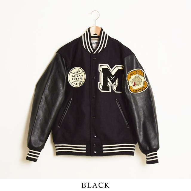 HOUSTON ヒューストン MELTON AWARD JACKET CAT ルトンアワード