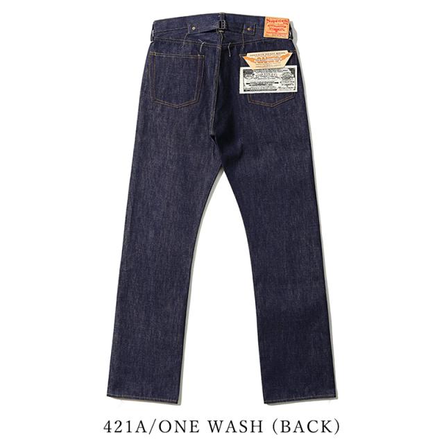 SUGAR CANE シュガーケーン 1942 デニムパンツ BLUE DENIM WAIST OVERALLS 14.25oz. ヴィンテージ 大戦モデル メンズ 日本製 SC49005【gs0】