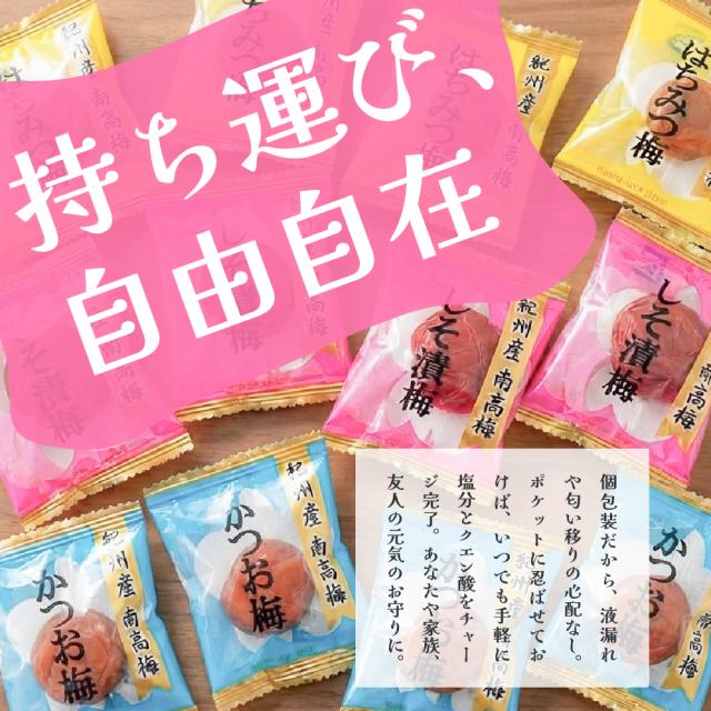 持ち運び自由自在。個包装だから、液漏れや匂い移りの心配なし。ポケッとに忍ばせておけば、いつでも手軽に塩分とクエン酸をチャージ完了。あなたや家族、友人の元気のお守りに。