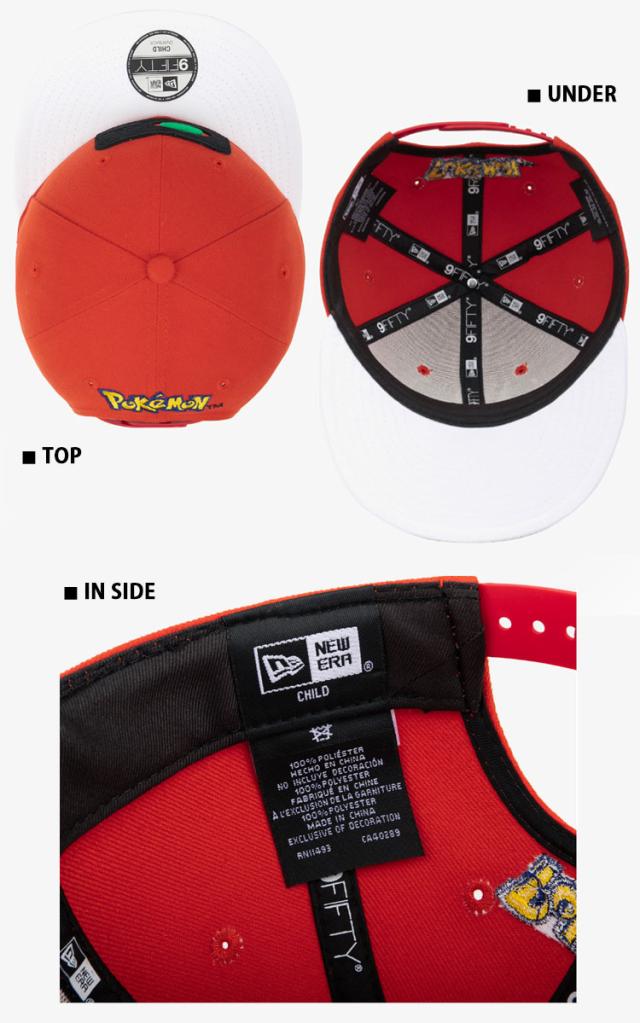 ニューエラ　キッズ　ポケモン　サトシ 楽天市場】NEWERA ニューエラ キャップ キッズ 子供用 K950