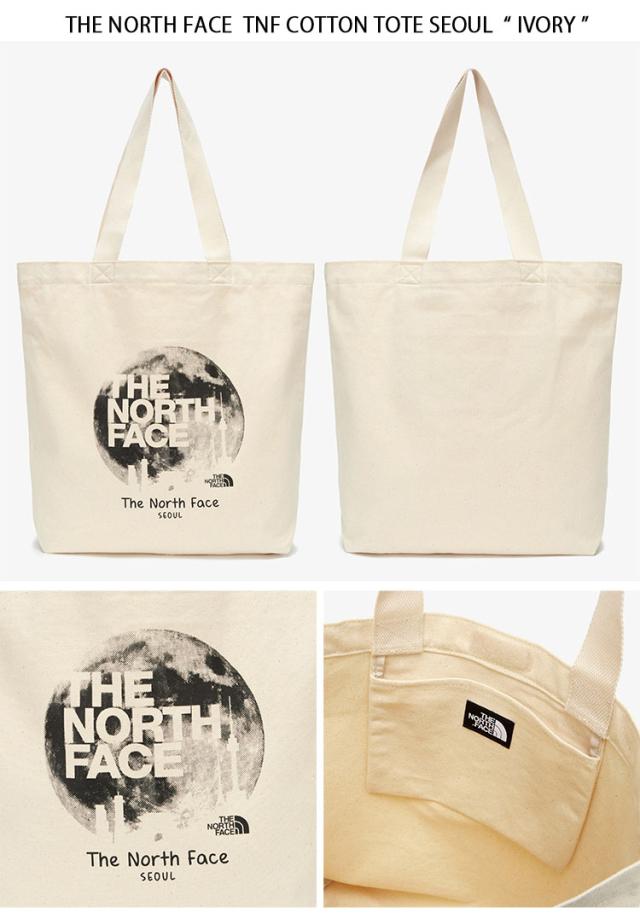 THE NORTH FACE★TNF COTTON TOTE SEOUL - NN2PQ24 NEW THE NORTH FACE COTTON TOTE SEOUL NN2PQ24D CREAM UNISEX