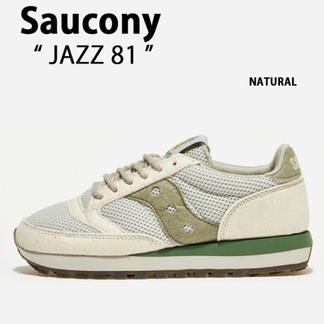 Saucony サッカニー スニーカー JAZZ 81 S70639-3 NATURAL シューズ