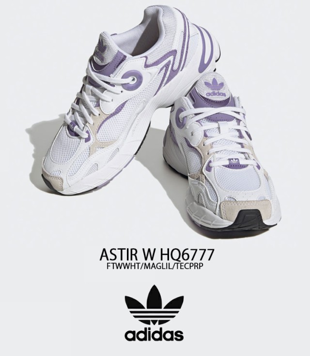 adidas アディダス スニーカー ASTIR W HQ6777アスター W FTWWHT MAGLIL TECPRP ホワイト パープル  ダッドシューズ Woman's レディースの通販はau PAY マーケット - セレクトショップa-clo | au PAY マーケット－通販サイト