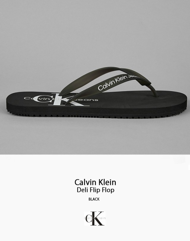 楽天市場】Calvin Klein カルバンクライン サンダル BLACK