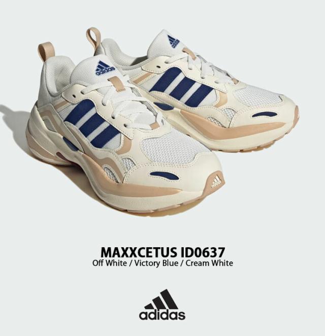 adidas アディダス スニーカー MAXXCETUS WHITE BLUE CREAM