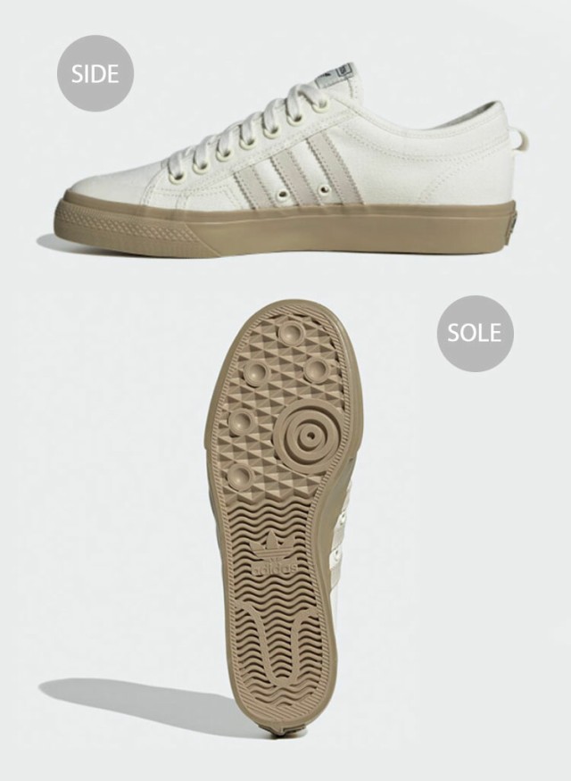 adidas originals アディダス スニーカー NIZZA LOW IG8649 WHITE BEIGE ニッツァ シューズ ローカット  ホワイト ベージュ くすみカラーの通販はau PAY マーケット - セレクトショップa-clo | au PAY マーケット－通販サイト