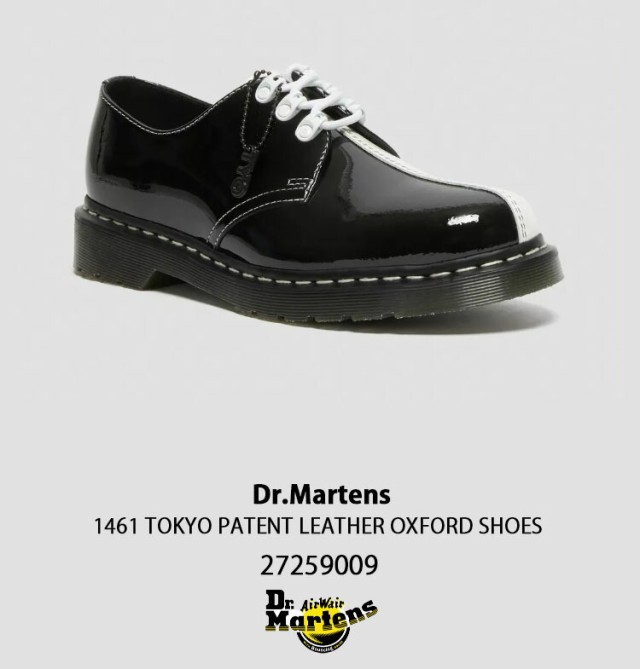 ドクターマーチン 1461 TOKYO PATENT LEATHER OXFORD SHOES 27259009