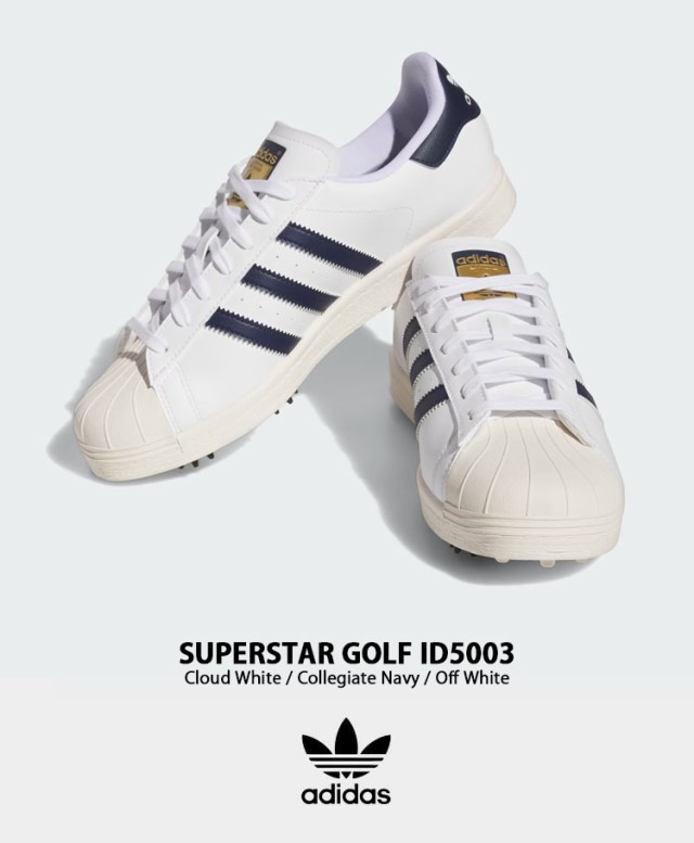 adidas Originals アディダス スニーカー SUPERSTAR GOLF ID5003 WHITE