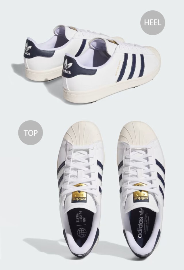 Amazon | adidas スーパースター ゴルフシューズ, フットウェア