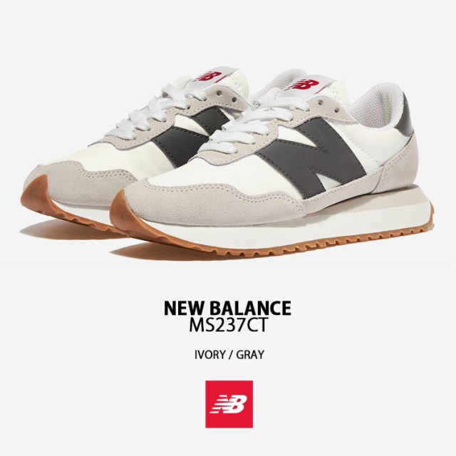 New Balance ニューバランス スニーカー MS237CT IVORY GRAY