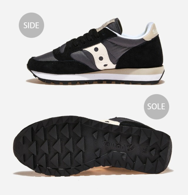 Saucony サッカニー スニーカー JAZZ ORIGINAL BLACK CREAM S1044-679