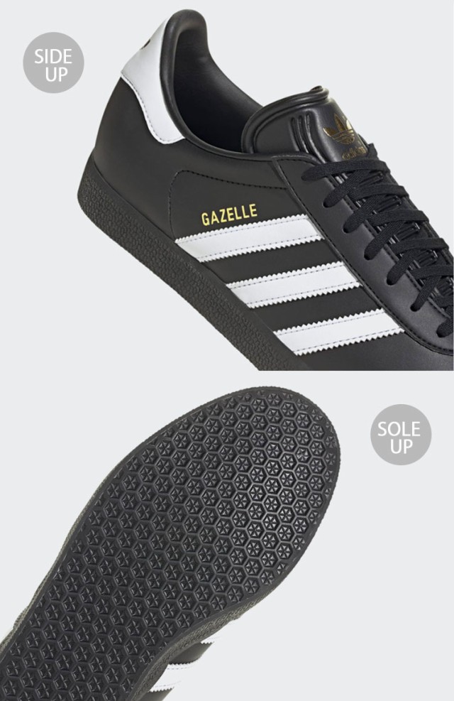 adidas originals アディダス スニーカー GAZELLE ID6112 BLACK WHITE