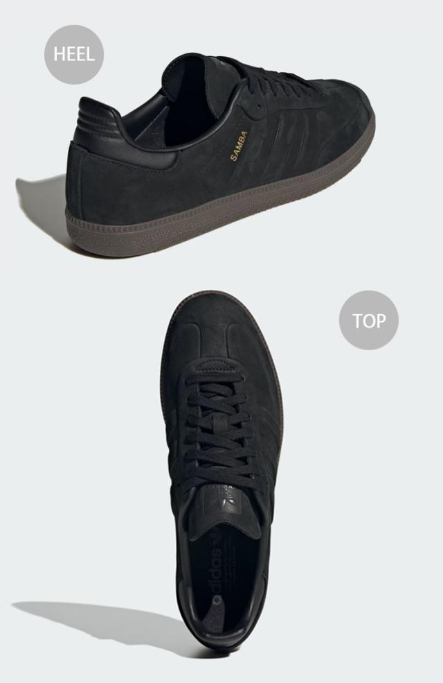 adidas originals アディダス スニーカー SAMBA IG1237 サンバ BLACK GUM シューズ レザーアッパー スエード ブラック ガムラバーソール adidas originals アディダス スニーカー SAMBA IG1237 サンバ BLACK