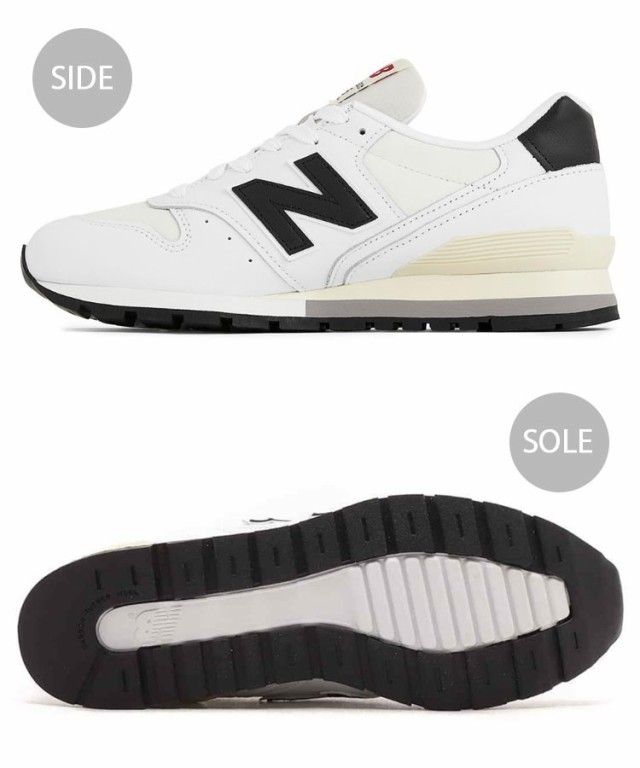 New Balance ニューバランス スニーカー U996TC WHITE BLACK MADE IN