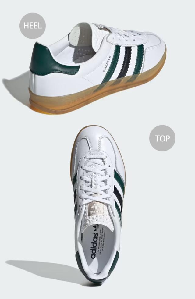 ★adidas Originals★ガセル インドア★ホワイト/グリーン★ adidas originals アディダス スニーカー GAZELLE INDOOR IE2957