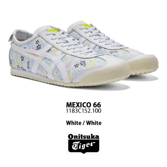 花 柄オニツカタイガー（メキシコ66） Onitsuka Tiger オニツカタイガー スニーカー MEXICO 66
