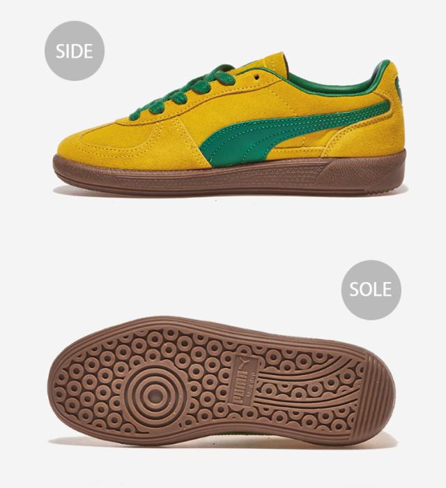 Puma Palermo Pele Yellow Green プーマ スニーカー パレルモ PUMA プーマ スニーカー Palermo パレルモ VINE CLEMENTINE