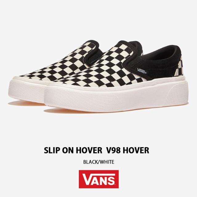VANS★SLIP ON HOVER★厚底★兼用★チェック柄 VANS☆CLASSIC SLIP-ON STACKFORM☆厚底☆チェック柄 (VANS