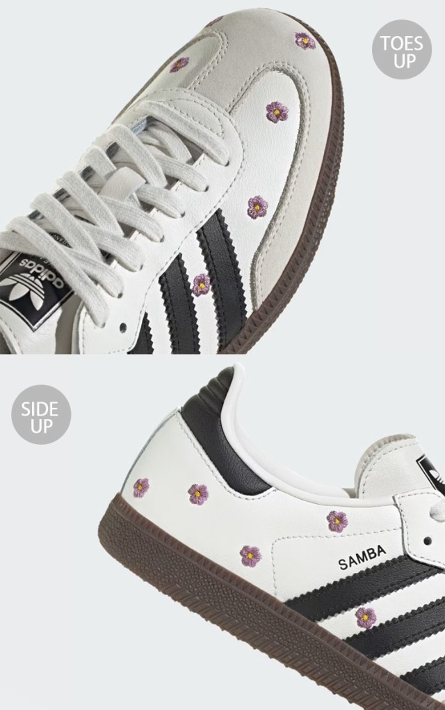 全国送料無料・イイ店 adidas FLOWER OG SAMBA スニーカー アディダス originals 靴