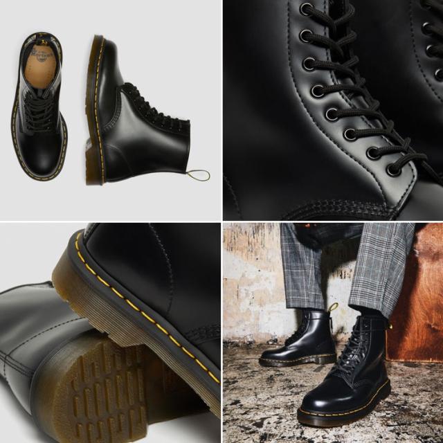 ドクターマーチンブーツ Dr.Martens ドクターマーチン 1460 Brush Off Leather Lace Up Boots