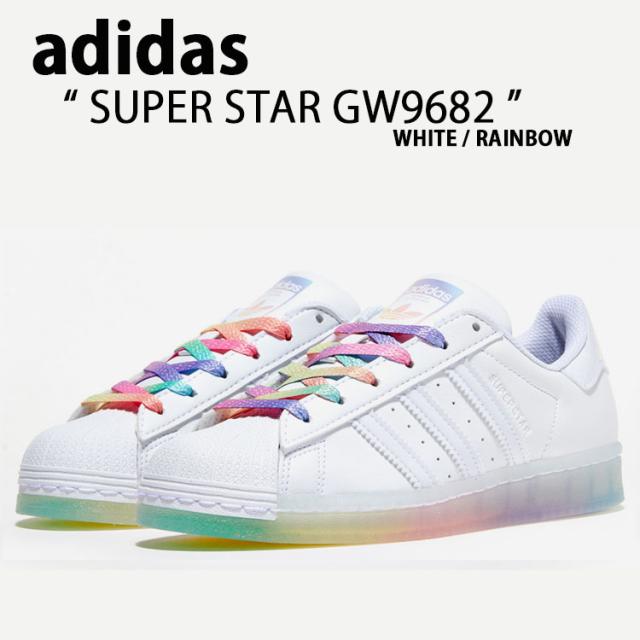 【adidas】限定品 スーパースター☆エビ中 × RAINBOWPACK レア! 74055-87-