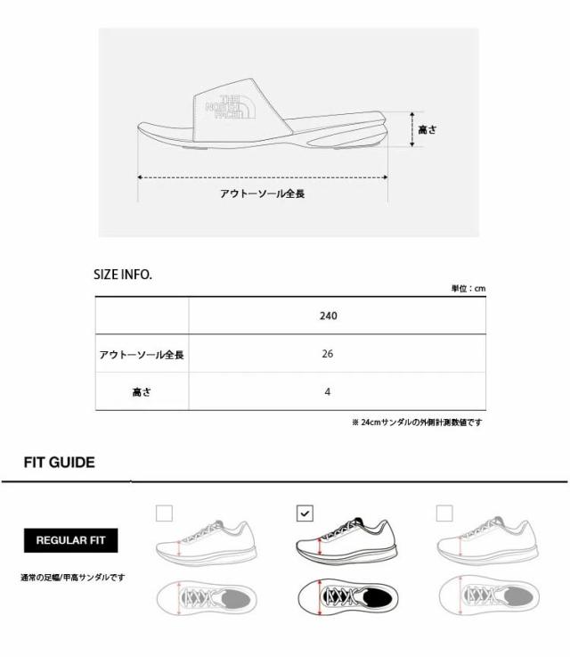 THE NORTH FACE ノースフェイス サンダル RECOVERY SLIDE BLACK