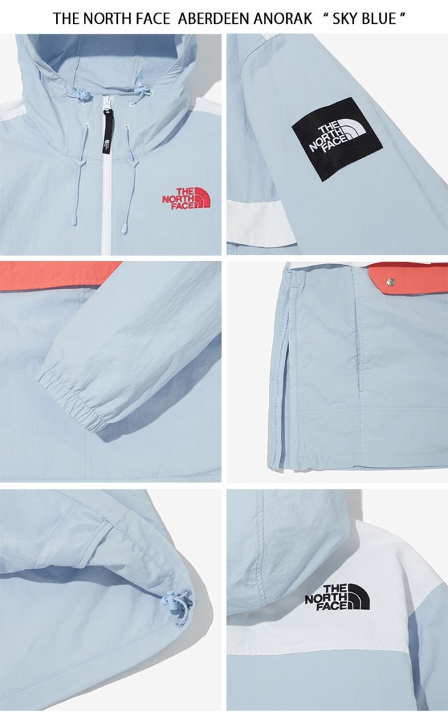 THE NORTH FACE ノースフェイス アノラックパーカー ABERDEEN ANORAK WHITELABEL NA3BN01J/K/L