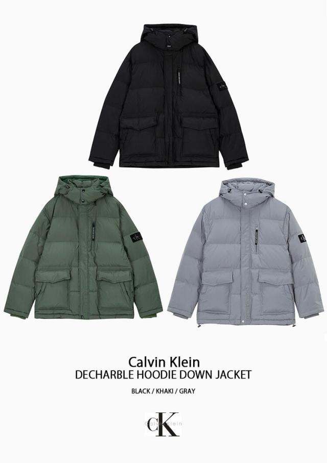 Calvin Klein カルバンクライン ダウンジャケット DECHARBLE HOODIE