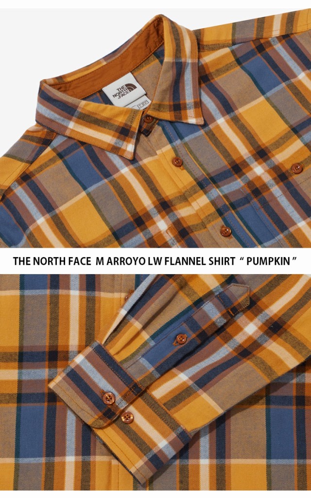 THE NORTH FACE ノースフェイス ネルシャツ M ARROYO LW FLANNEL