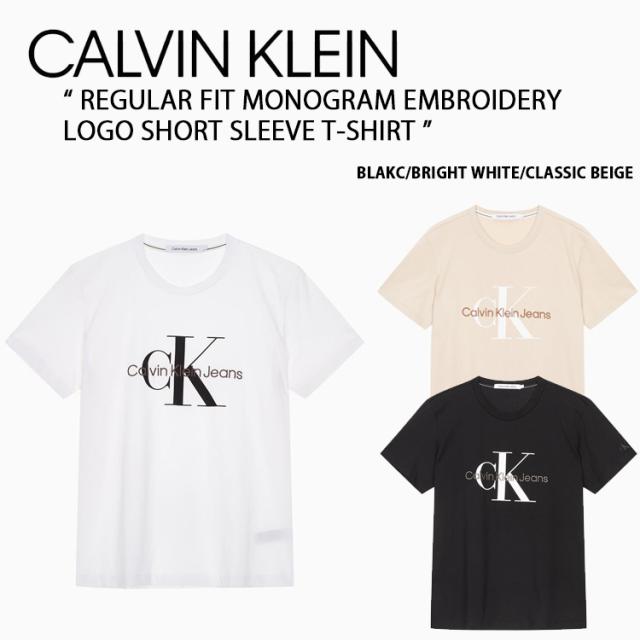 売れ筋商品|||カルバンクライン Tシャツ レディース トップス CORE MONOGRAM REGULAR - Print T-shirt - bright white Calvin Klein カルバンクライン Tシャツ REGULAR FIT MONOGRAM