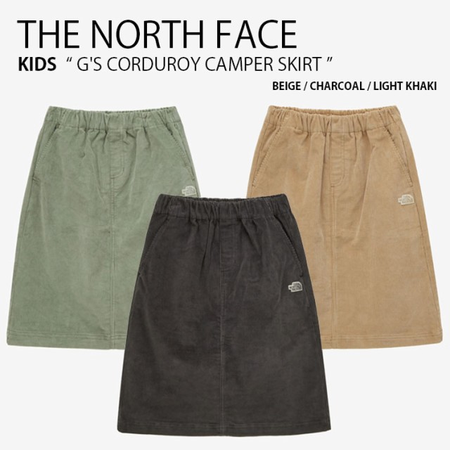 THE NORTH FACE ノースフェイス キッズ スカート G'S CORDUROY CAMPER