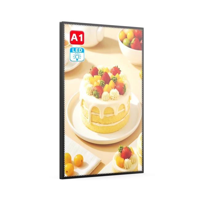 LED看板 ポスターフレーム 店舗用 ひかる 飲食店 事務用品 薄型設計 簡単 壁掛け