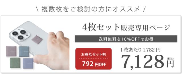 easy protector  Ash Tone 4枚セット