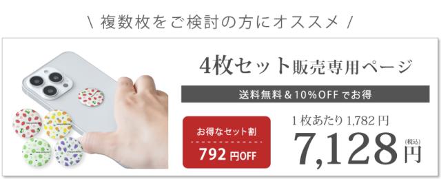 easy protector POP FRUIT 4枚セット