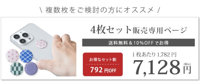 easy protector  WAGARA 彩 4枚セット