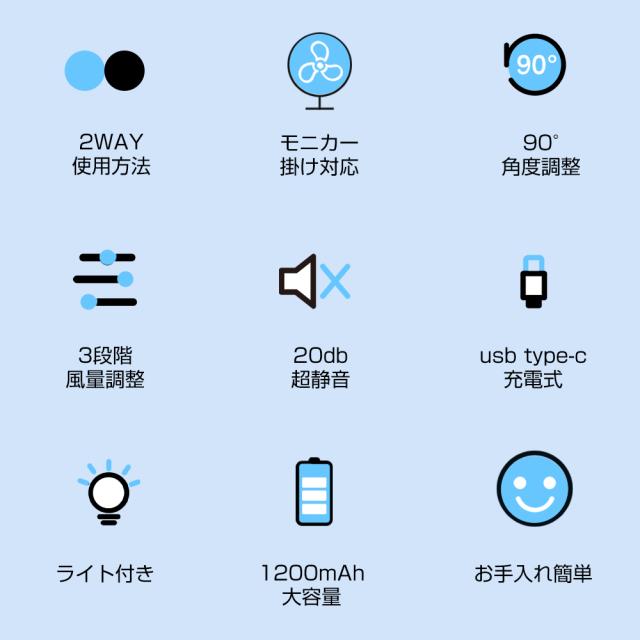 首掛け扇風機 軽量 涼感 冷感 インナー 肌荒れ 蒸れ