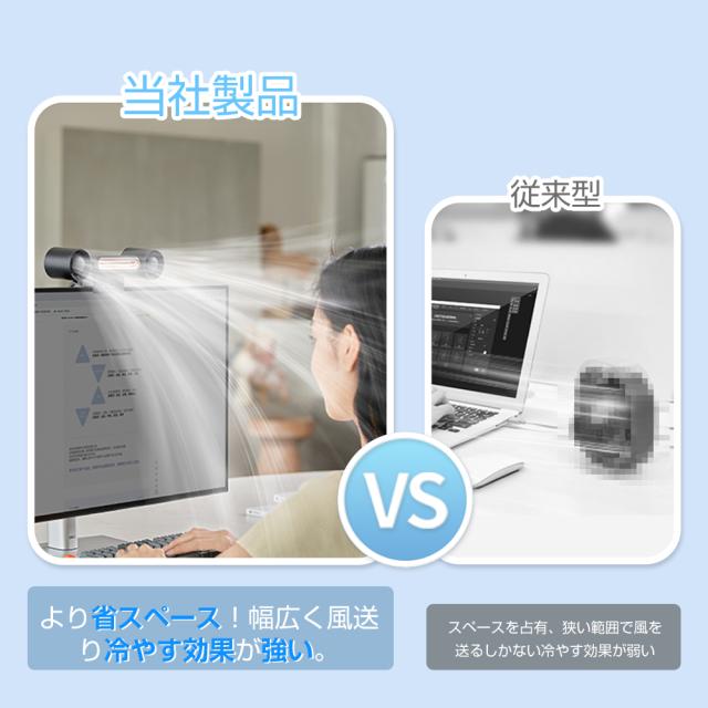 首掛け扇風機 軽量 涼感 冷感 インナー 肌荒れ 蒸れ