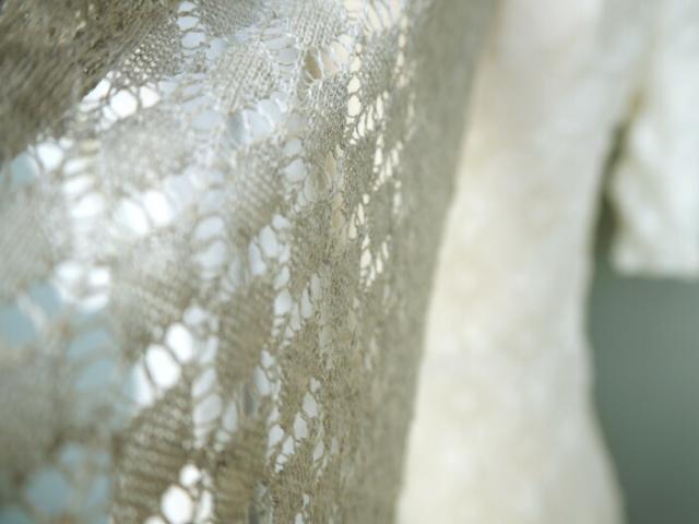 冷房対策 五泉ニット ストール レース柄 透かしハウス柄 マフラー 日本製 高級 レデース 人気　旅行用　薄い　冷え　涼しい　夏　母 ストールプレゼント 手洗いOK 紫外線対策